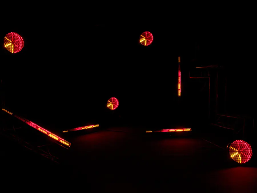 Eurolite LED Retro 6 Bar ABL Warm White Blinder Ambient LED Halo 