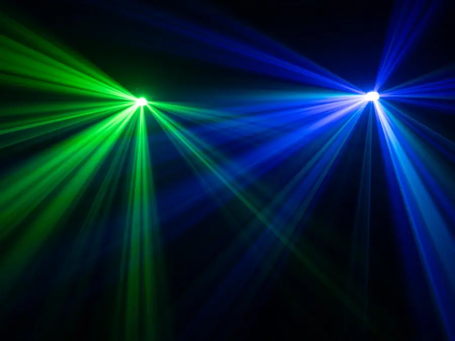 Eurolite GoFlow 100 Gobo Flower 100W COB LED 8-Ch DMX Wireless FX Light 
