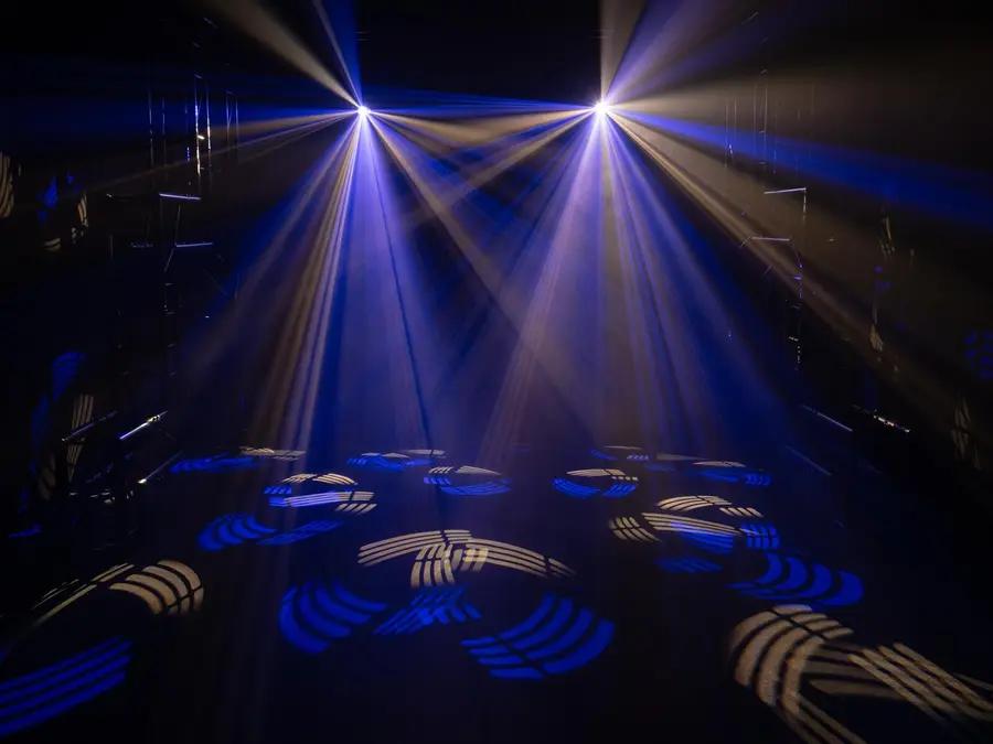 Eurolite GoFlow 100 Gobo Flower 100W COB LED 8-Ch DMX Wireless FX Light 