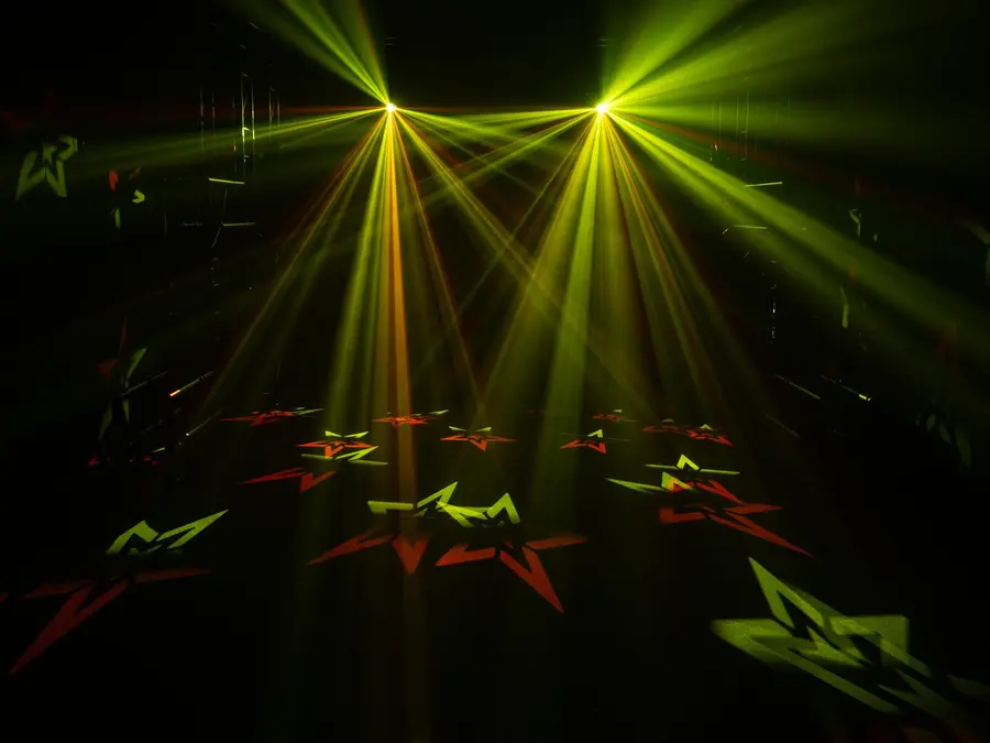 Eurolite GoFlow 100 Gobo Flower 100W COB LED 8-Ch DMX Wireless FX Light 