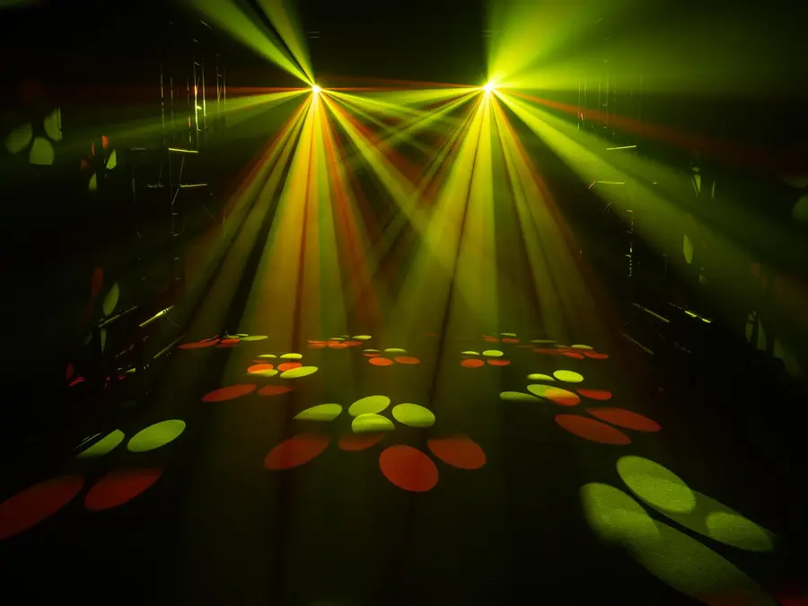 Eurolite GoFlow 100 Gobo Flower 100W COB LED 8-Ch DMX Wireless FX Light 