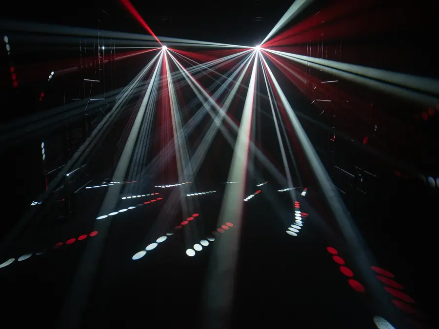 Eurolite GoFlow 100 Gobo Flower 100W COB LED 8-Ch DMX Wireless FX Light 