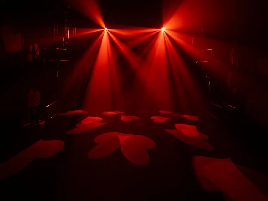Eurolite GoFlow 100 Gobo Flower 100W COB LED 8-Ch DMX Wireless FX Light 