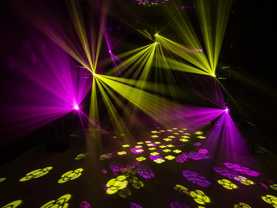 Eurolite LED CAT-80 Beam Effect Cold White 80W COB LED Gobo Wheel 