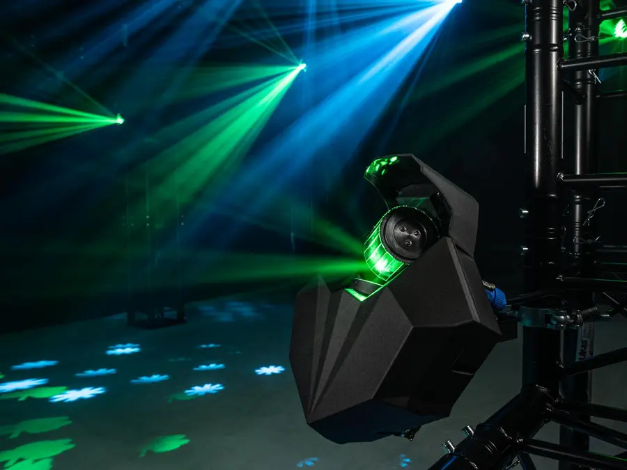 Eurolite LED CAT-80 Beam Effect Cold White 80W COB LED Gobo Wheel 