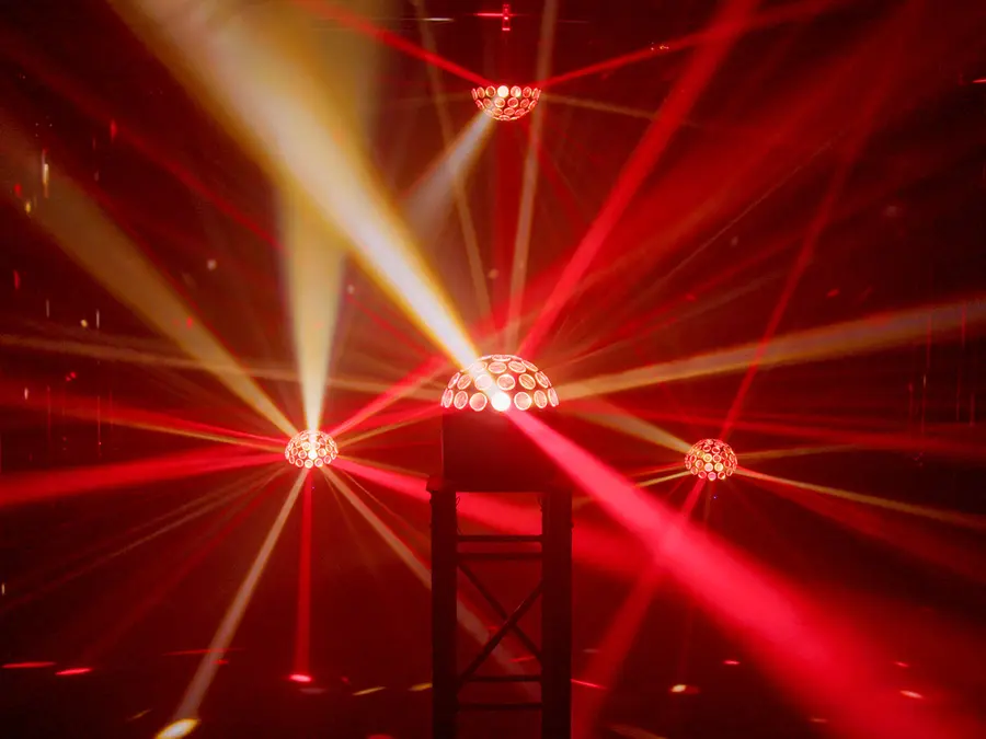 Eurolite PowerDome 200 RGBW High-Brightness LED Beam Lighting FX 