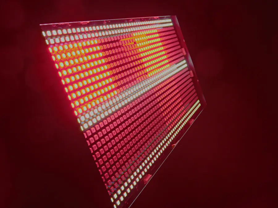 Eurolite LED Super Pix Strobe 864 Panel Multidirectional Flash Blinder RGB 