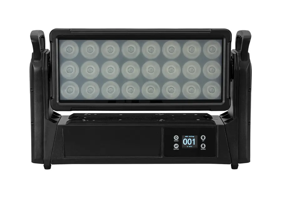 Eurolite Multiflood IP 24x40W SWING Motorized Tilt Outdoor IP65 Frost Strobe 