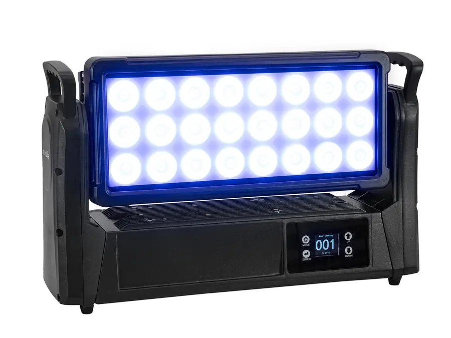 Eurolite Multiflood IP 24x40W SWING Motorized Tilt Outdoor IP65 Frost Strobe 