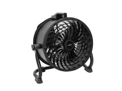Eurolite AF-9 Universal Floor Fan 50cm High-Velocity Metal Chrome Drum