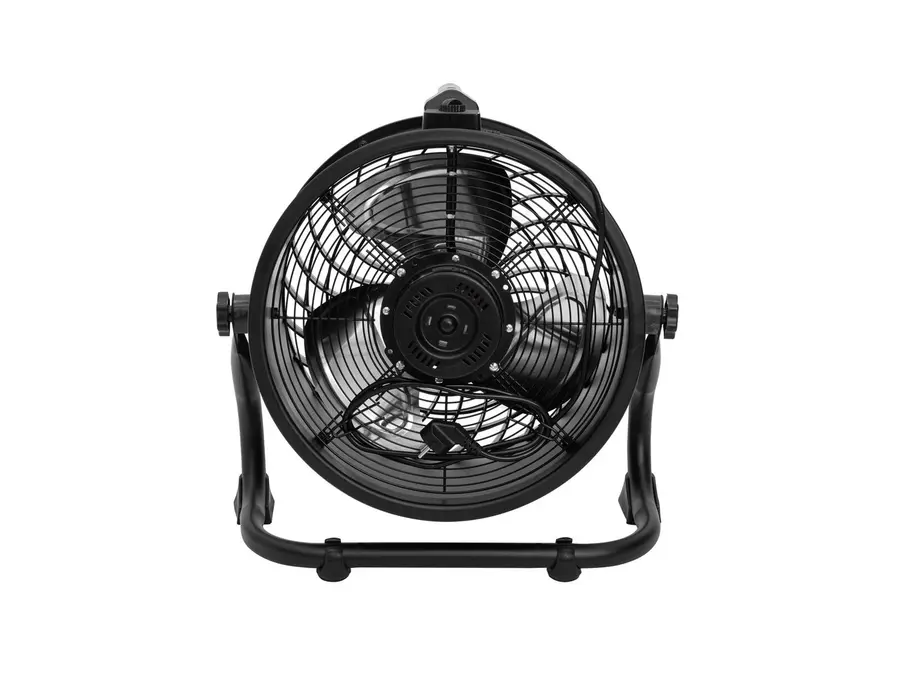 Eurolite AF-9 Universal Floor Fan 50cm High-Velocity Metal Chrome Drum 