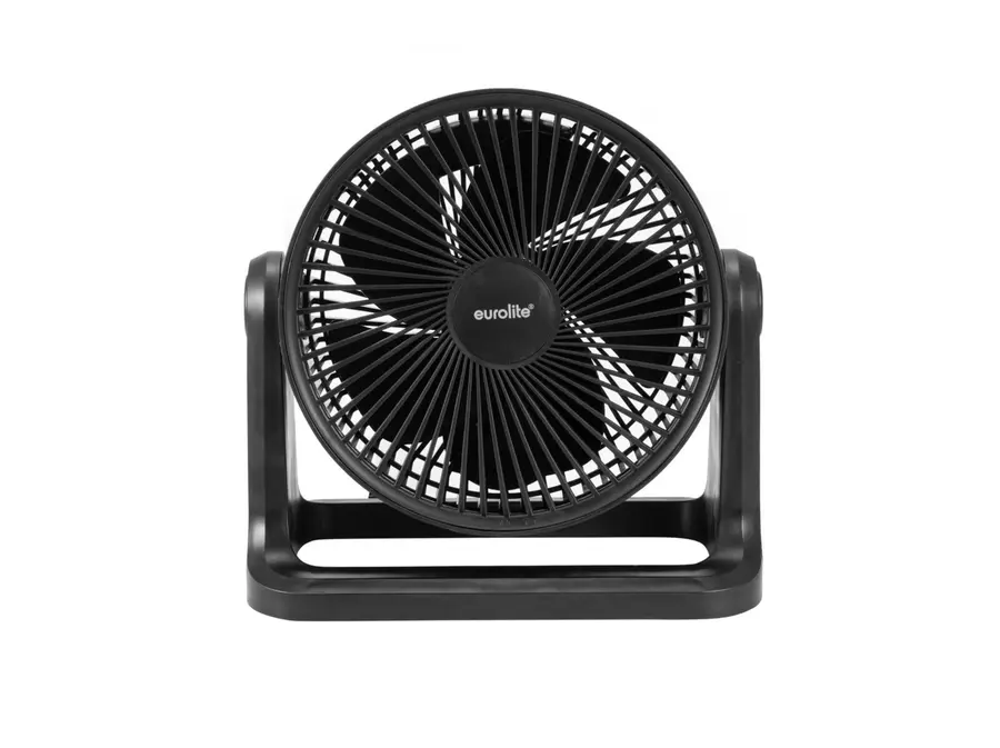 Eurolite Akku AF-10 Mini Silent Fan 23cm Cordless Portable Desk Blower 11.5h 