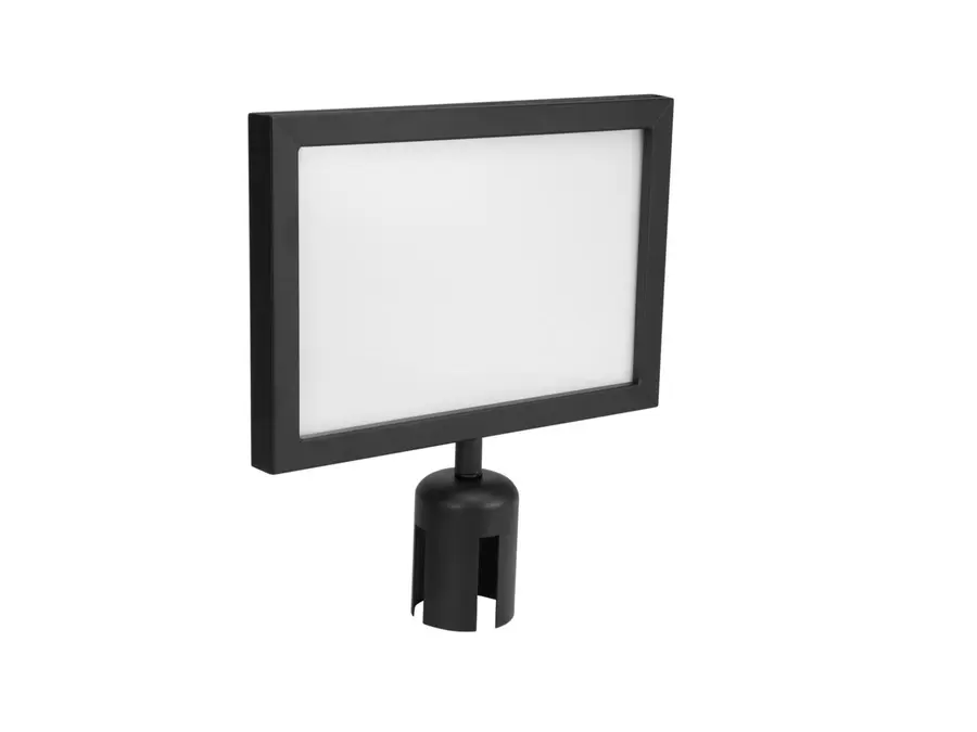 Eurolite Sign Holder Eurolite Bar A4 Acrylic Poster Frame For Barrier Post 