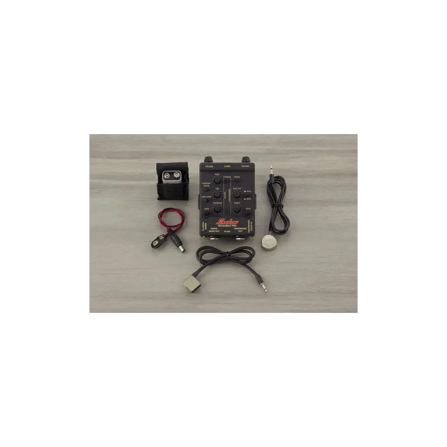 Shadow SH RB-PRO Rockabilly System Dual Disc Bridge & Fingerboard Preamp 