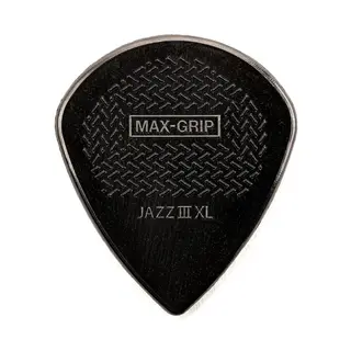 Dunlop 581PXLS Max-Grip Jazz III XL 1.38mm Molded Stiffo Material 6-Pack