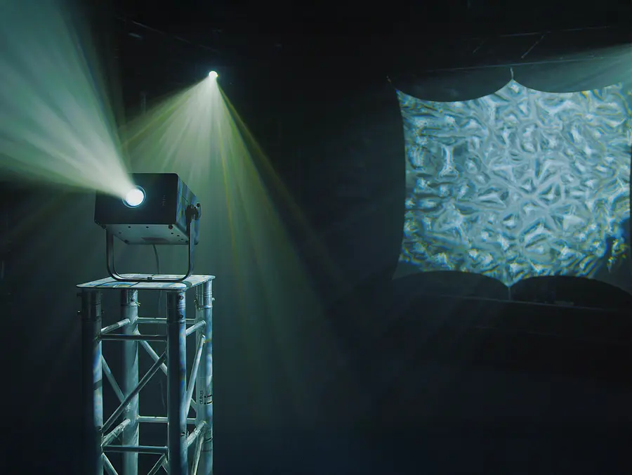 Eurolite LED EVO-120 QCL Projector Innovative Magnet Interchange Project 