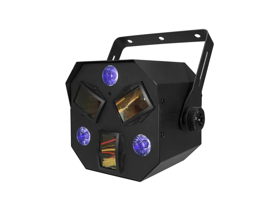 Eurolite LED FE-300 Flower Effect Hybrid Blacklight Spotlight w/ RC 