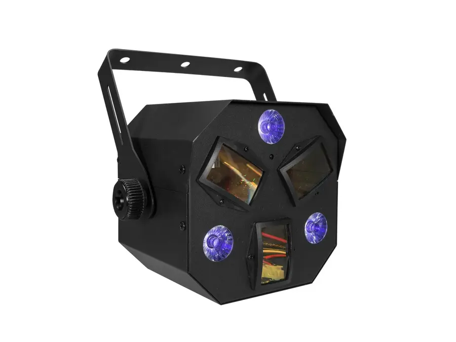 Eurolite LED FE-300 Flower Effect Hybrid Blacklight Spotlight w/ RC 