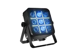 Eurolite LED BP-9 Panel RGBW+CW Spotlight 9x Controllable Beams 4 Seg