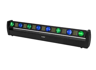 Eurolite LED BAR-8 SWING QCL Bar Tiltable Strip 8 Beams Strobe Effect
