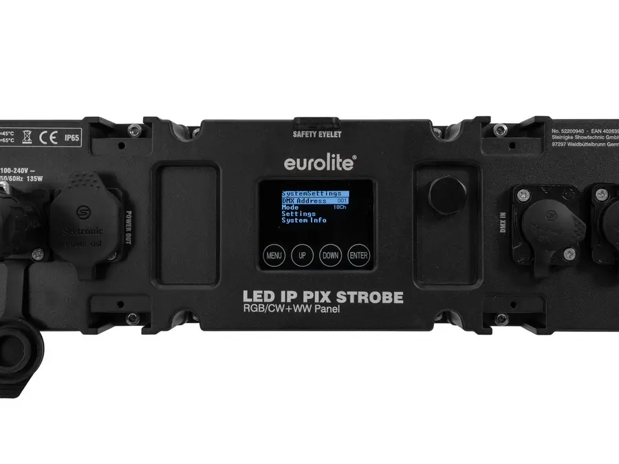 Eurolite LED IP PIX Strobe RGB CW+WW Outdoor IP65 Stroboscope Ambient Mix 