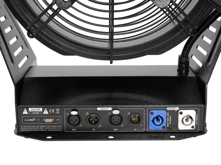 Eurolite AF-180 Stage Fan DMX High-Performance Truss Mount Machine 