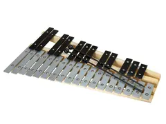 Dimavery Metallophone 30B G-C range; double-row chromatic scale