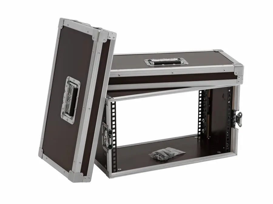 Roadinger Rack PRO 6U 25cm HIGHLINE Rack Case, Birch Multiplex 