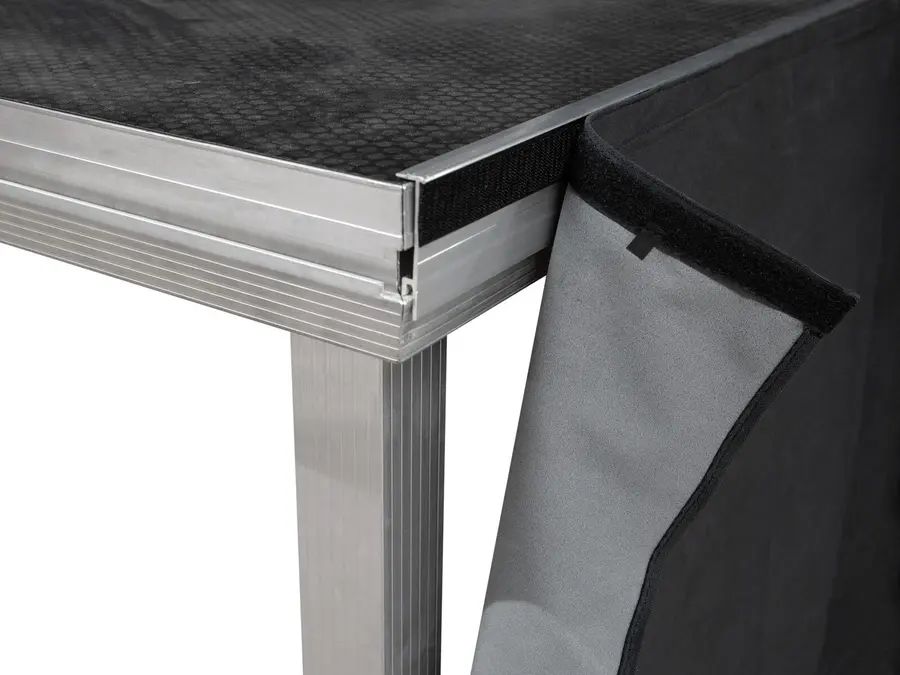 Roadinger BE-1 Curtain/Skirt 100x200cm Stage Element Segment, Made in Europe 