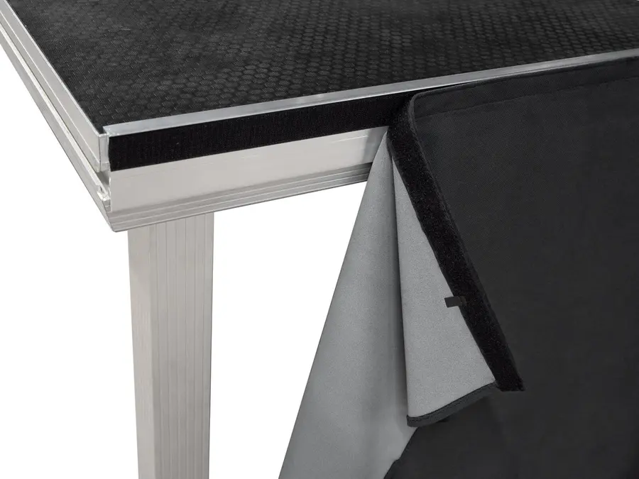 Roadinger BE-1 Curtain/Skirt 100x200cm Stage Element Segment, Made in Europe 
