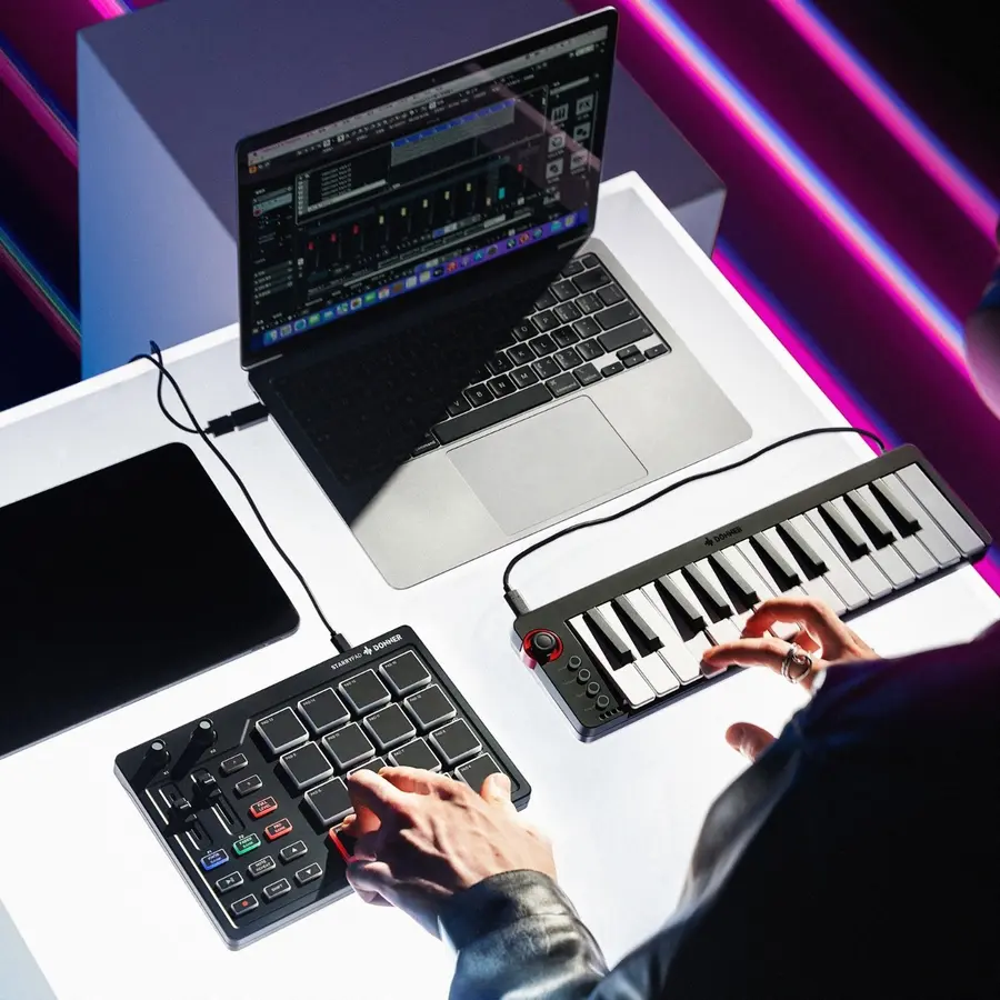 Donner StarryPad MIDI Controller For Music Production 