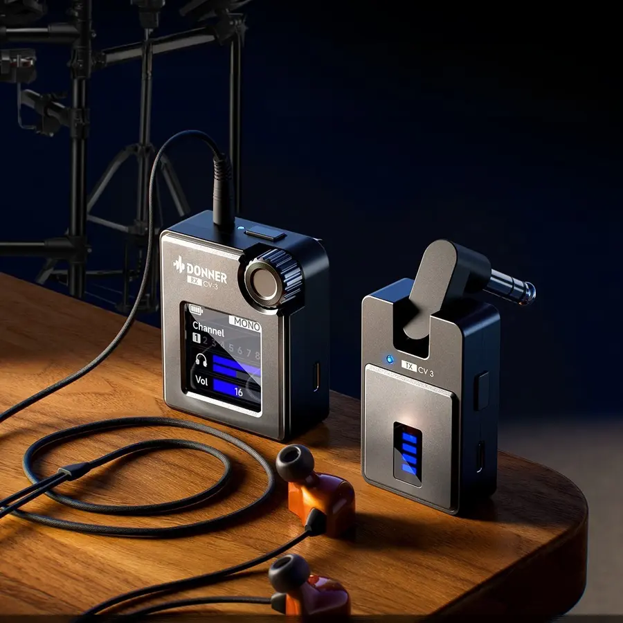 Donner CV-3 In-Ear Monitor Wireless Monitoring System 