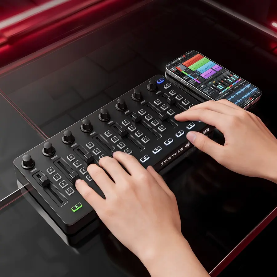 Donner STARRYCRTL MIDI Controller Wireless Operation 
