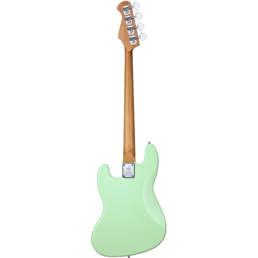 Donner Seeker Deluxe Bass, Surf Green Electric Bass Package 