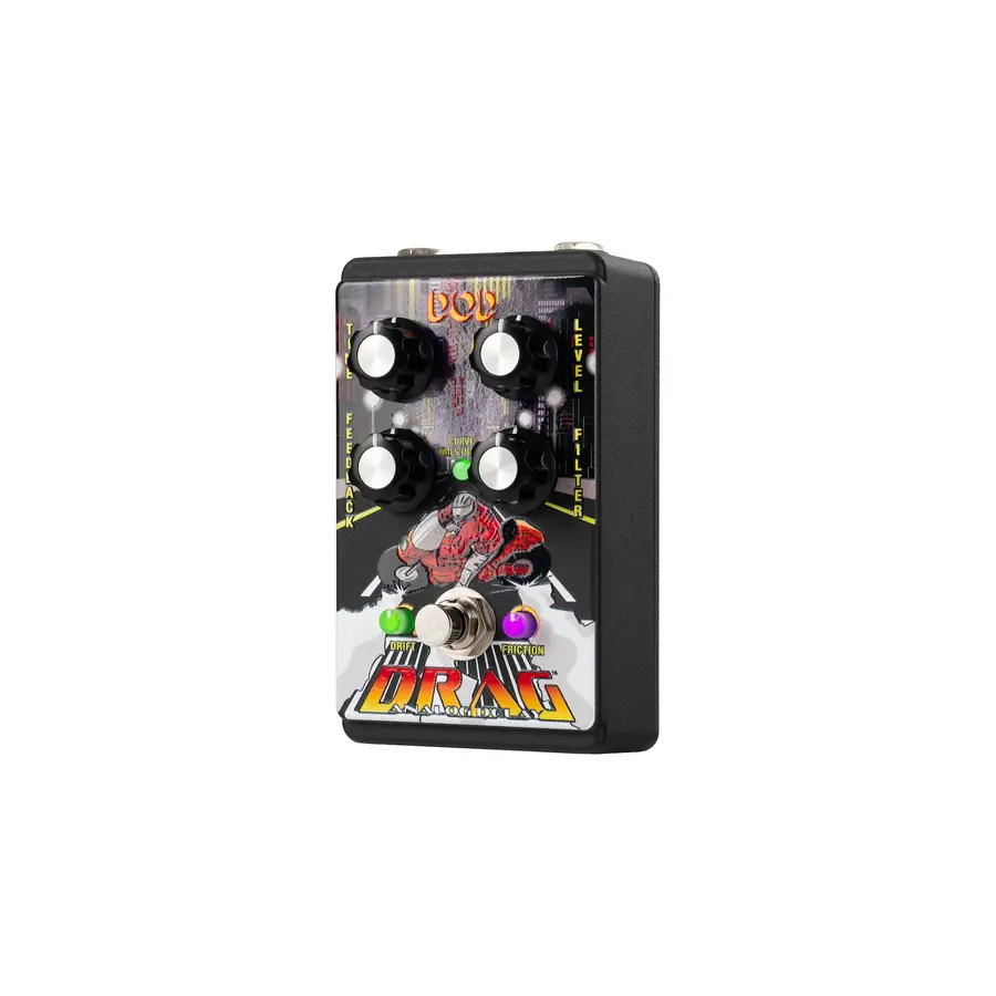 DOD DRAG Modulated Analog Delay Digitally Controlled BBD FX Pedal 