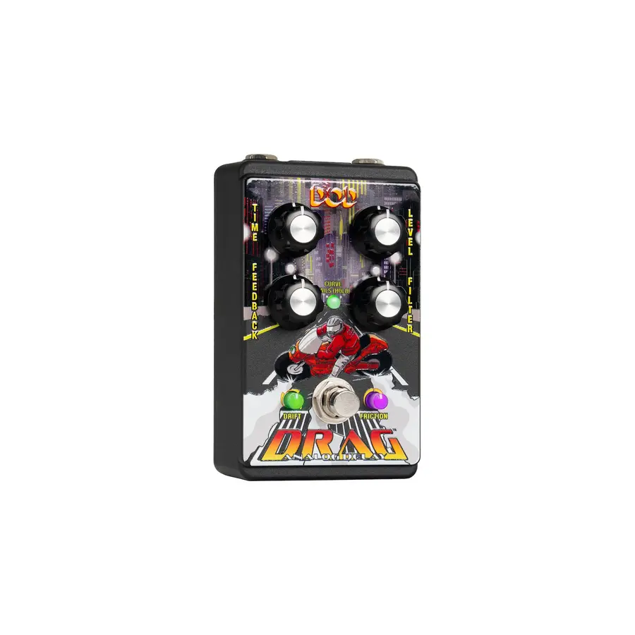 DOD DRAG Modulated Analog Delay Digitally Controlled BBD FX Pedal 