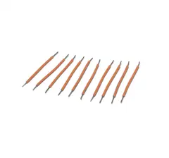 CopperSound 2" Hookup Wire Orange Pre-Cut Stripped DIY Strand