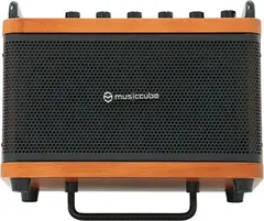 MusicCube Tiny Box D2 Dark Oak Portable Wireless Bluetooth Speaker