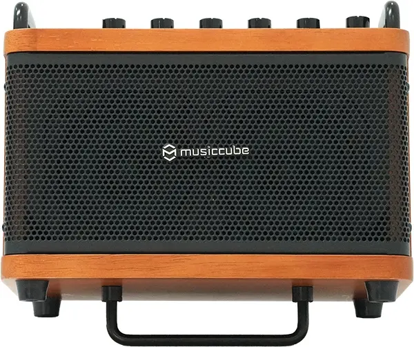 MusicCube Tiny Box D2 Dark Oak Portable Wireless Bluetooth Speaker 