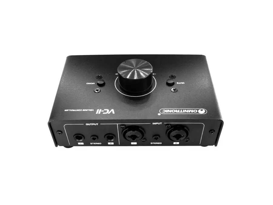 Omnitronic VC-11 Volume Control Passive monitor volume knob, mute switch 