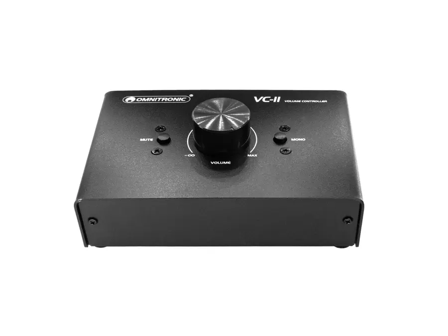 Omnitronic VC-11 Volume Control Passive monitor volume knob, mute switch 