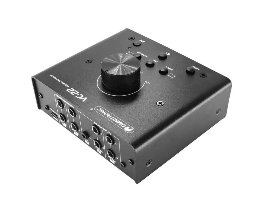 Omnitronic VC-22 Volume Control Active monitor volume, 2x2 selection 