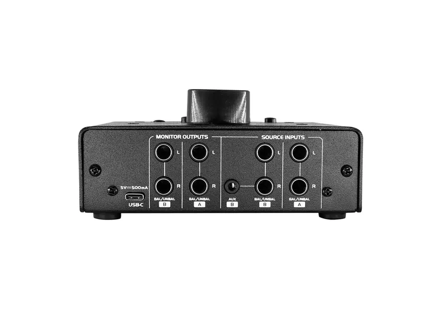 Omnitronic VC-22 Volume Control Active monitor volume, 2x2 selection 