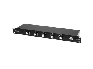 Omnitronic EQ-25 MK2 Equalizer 5-band stereo equalizer, 12dB, 1U rack