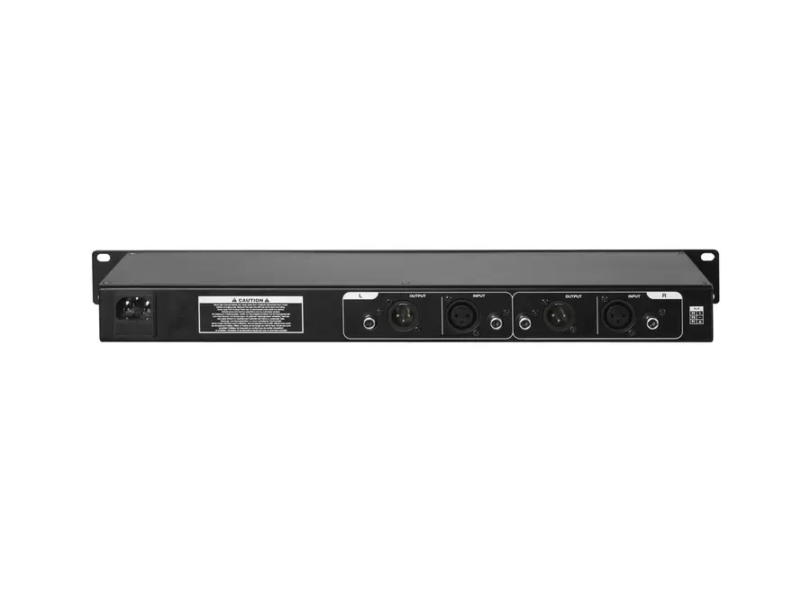 Omnitronic EQ-25 MK2 Equalizer 5-band stereo equalizer, 12dB, 1U rack 