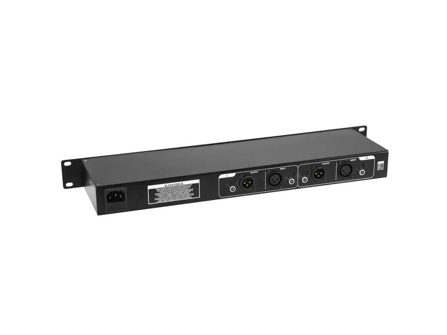 Omnitronic EQ-25 MK2 Equalizer 5-band stereo equalizer, 12dB, 1U rack 