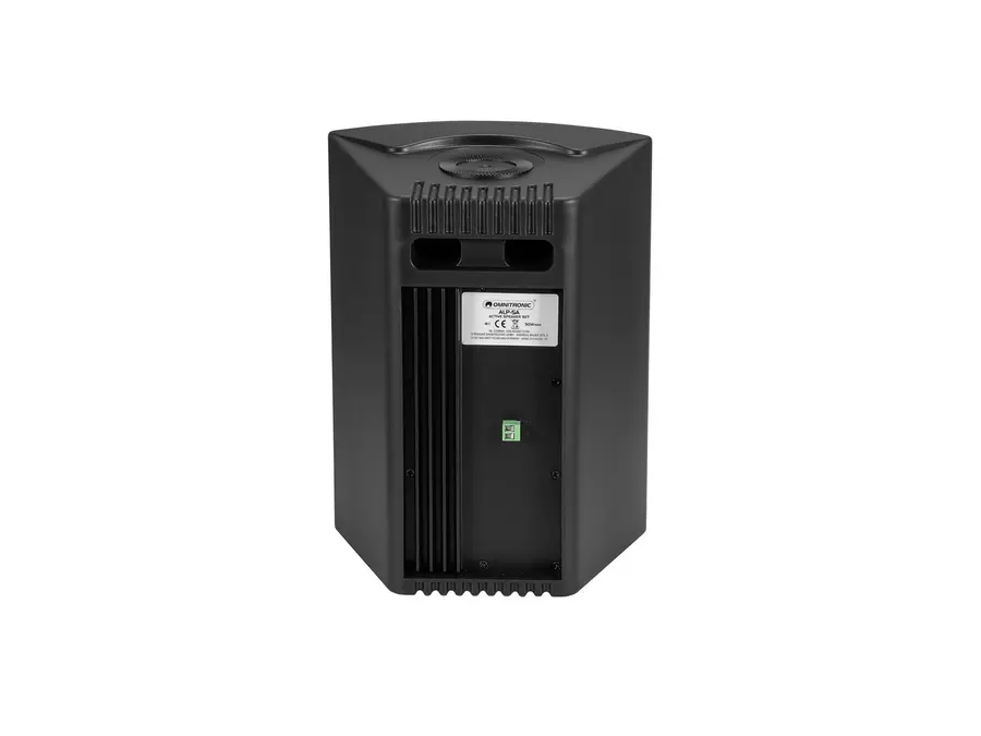 Omnitronic ALP-5A Active Speaker Black, 2-way pair, 5 in, 2x30W 