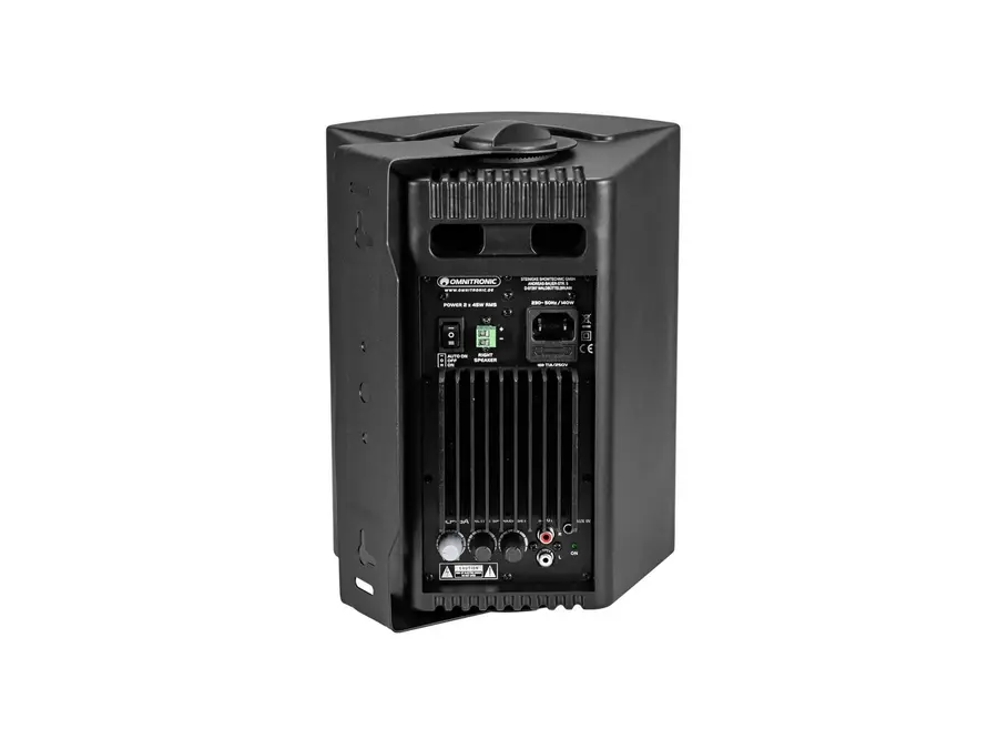 Omnitronic ALP-6A Active Speaker Black, 2-way pair, 6.5 in 
