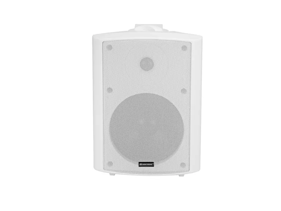 Omnitronic ALP-6A Active Speaker White, 6.5 in, 2 x 45 W, RCA 