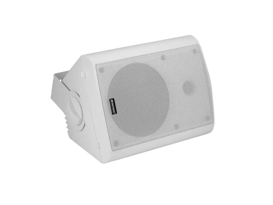 Omnitronic ALP-6A Active Speaker White, 6.5 in, 2 x 45 W, RCA 